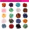 1000PCS Crystal Stone Beads for Jewelry Making, Natural Chip Stone Beads 5-8mm Irregular Gemstones Multicolored Rock Loose Beads for Ring, Earrings, Necklace, Bracelet Making DIY Art Crafts